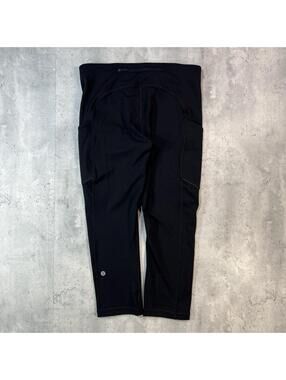 Y2K Black Lululemon Yoga Gym Leggings